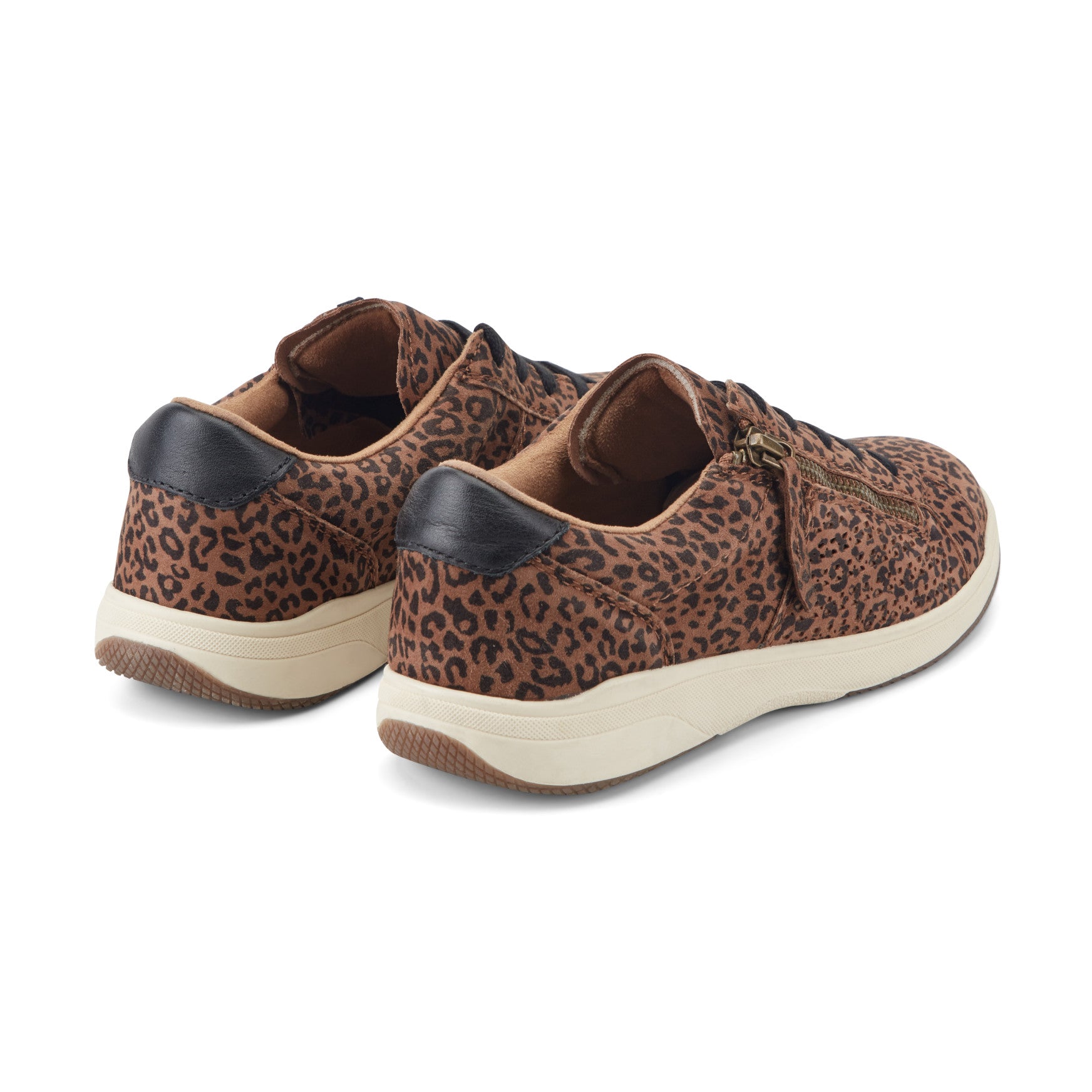 Netta Round Toe Casual Lace-up Sneakers