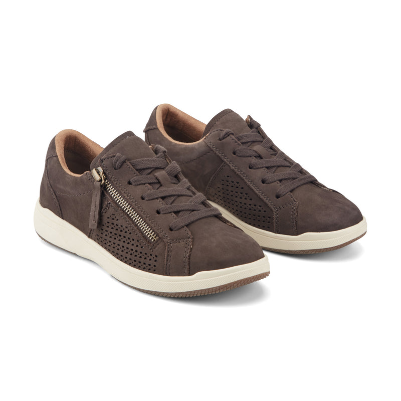 Netta Round Toe Casual Lace-up Sneakers